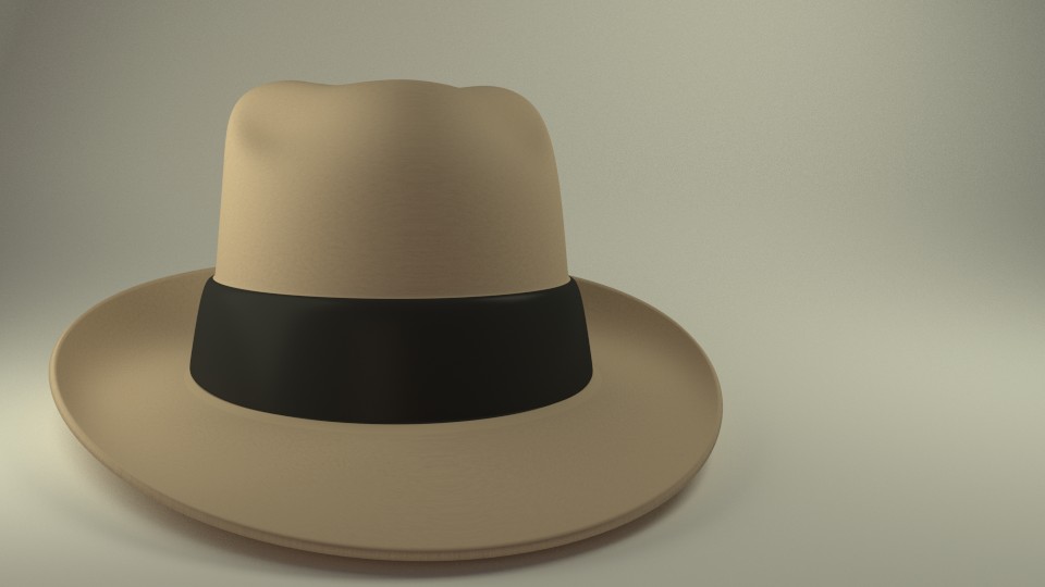 Tan and Black Fedora preview image 1